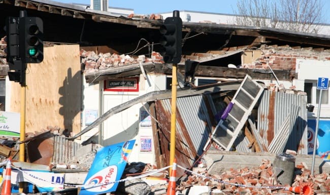 Christchurch earthquake Feb 2011