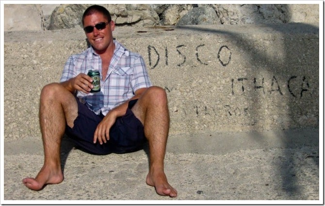 Dave in Greek Islands