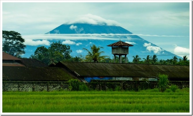 Mountain views in Bali