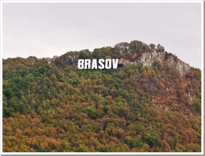 Brasov sign