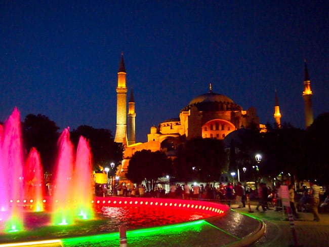 Istanbul fountain