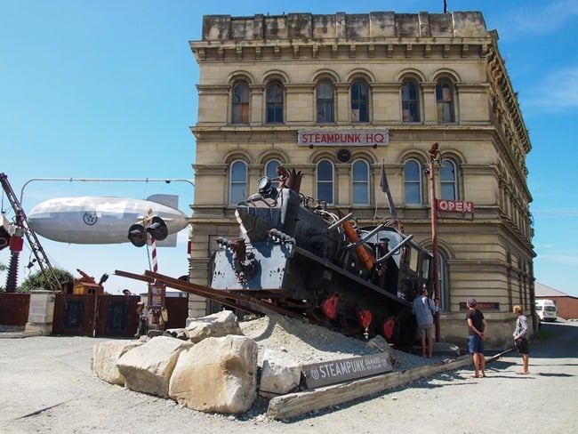 Oamaru steampunk museum - front