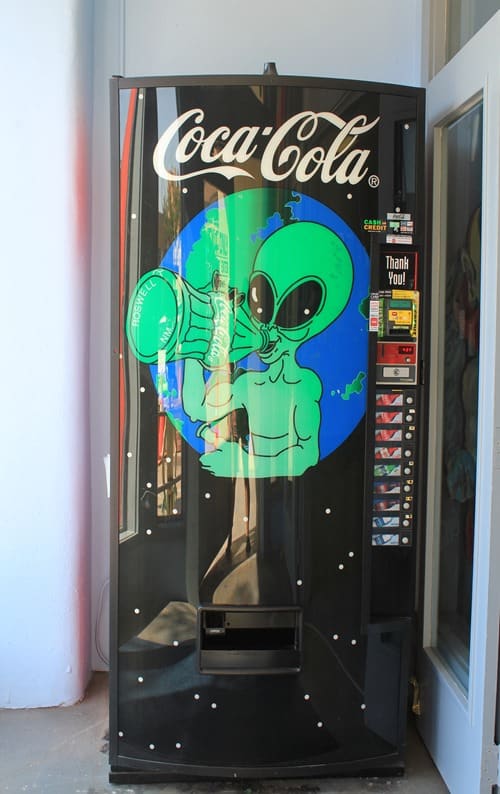 Alien vending machine