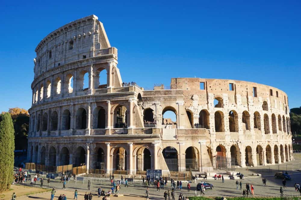 Colosseum in the sunshine