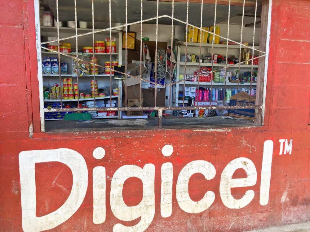 Digicell store in Tonga