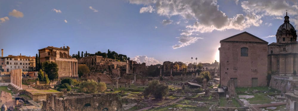 Roman Forum panorama