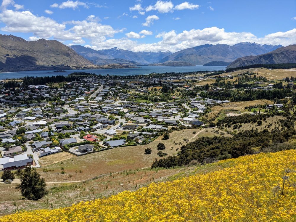 View from Mount Iron Track, Wanaka