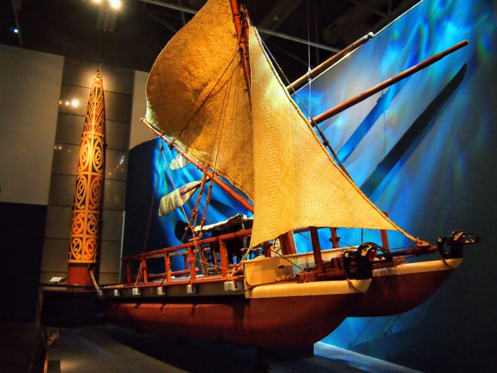 Ship exhibit at Te Papa, Wellington